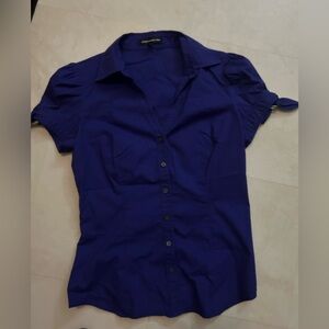 Express Blouse Short Sleeve with buckles on sleeves